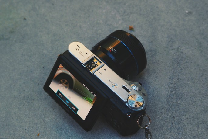 The NX500 is a 4k shooting Beast that's easy to carry all day.